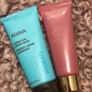 Body/hand hydration mask & peel off purifying mask